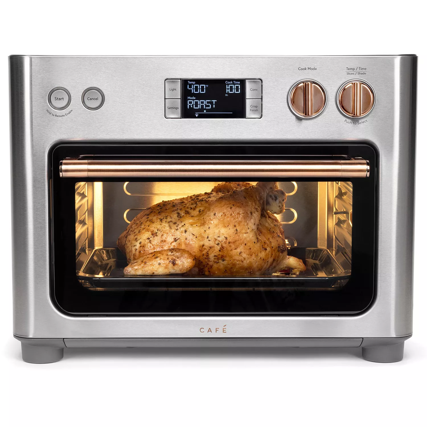 Crisp 'N Bake 8-Slice Air Fry Toaster Oven No Preheat, Stainless en 2023