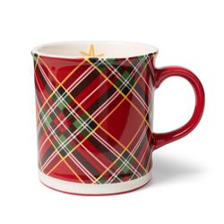 Sur la table Red Plaid Mug