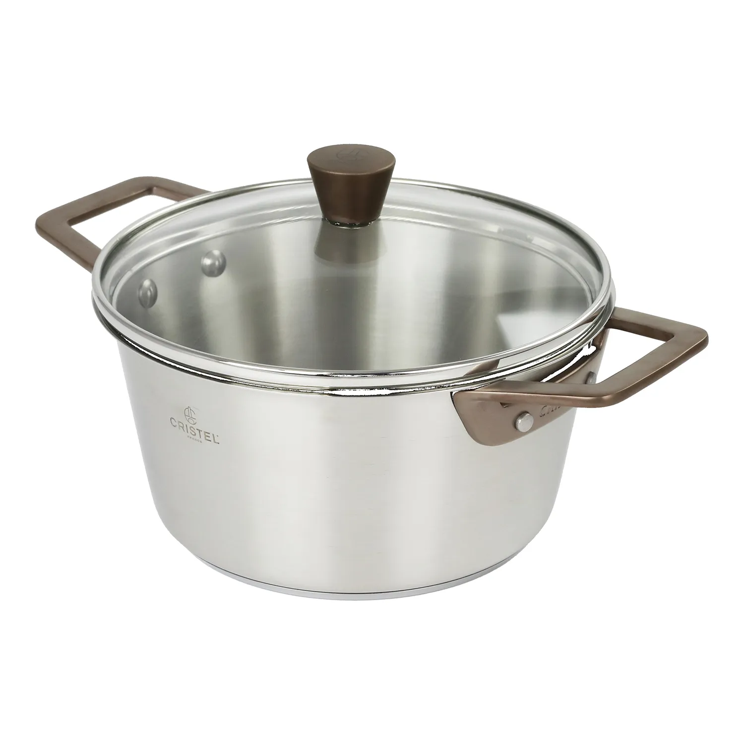 Cristel 1826 Stainless Steel Stewpan