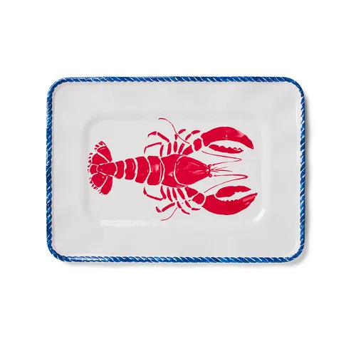 Sur La Table Lobster Melamine Rectangular Platter