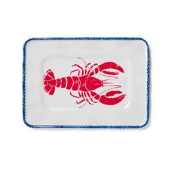 Sur La Table Seaside Lobster Melamine Rectangular Platter