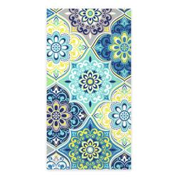 Boston International Framework Tile Guest Napkins, Set of 15