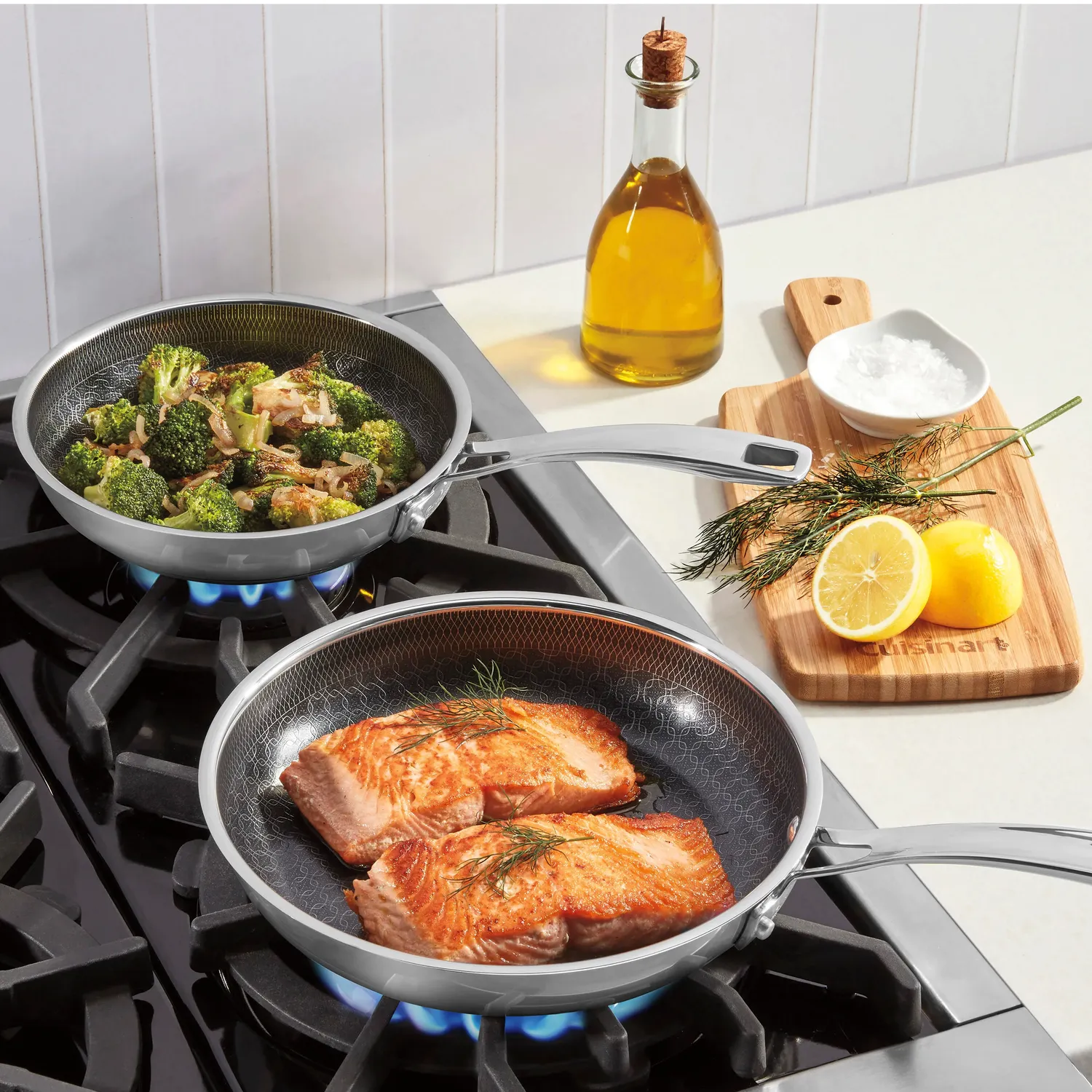 Cuisinart FusionPlus Set of 2 Skillets, 8" & 10"