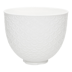  KitchenAid Mermaid Lace Ceramic Bowl, 5 qt. 
