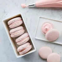 Online Raspberry Macarons for Mom (Eastern Time)