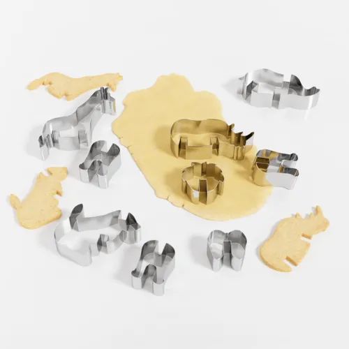 Sur La Table 3D Safari Cookie Cutter 7-Piece Set