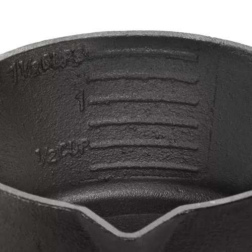 Outset Cast Iron Saucepot with Nesting Silicone Basting Brush