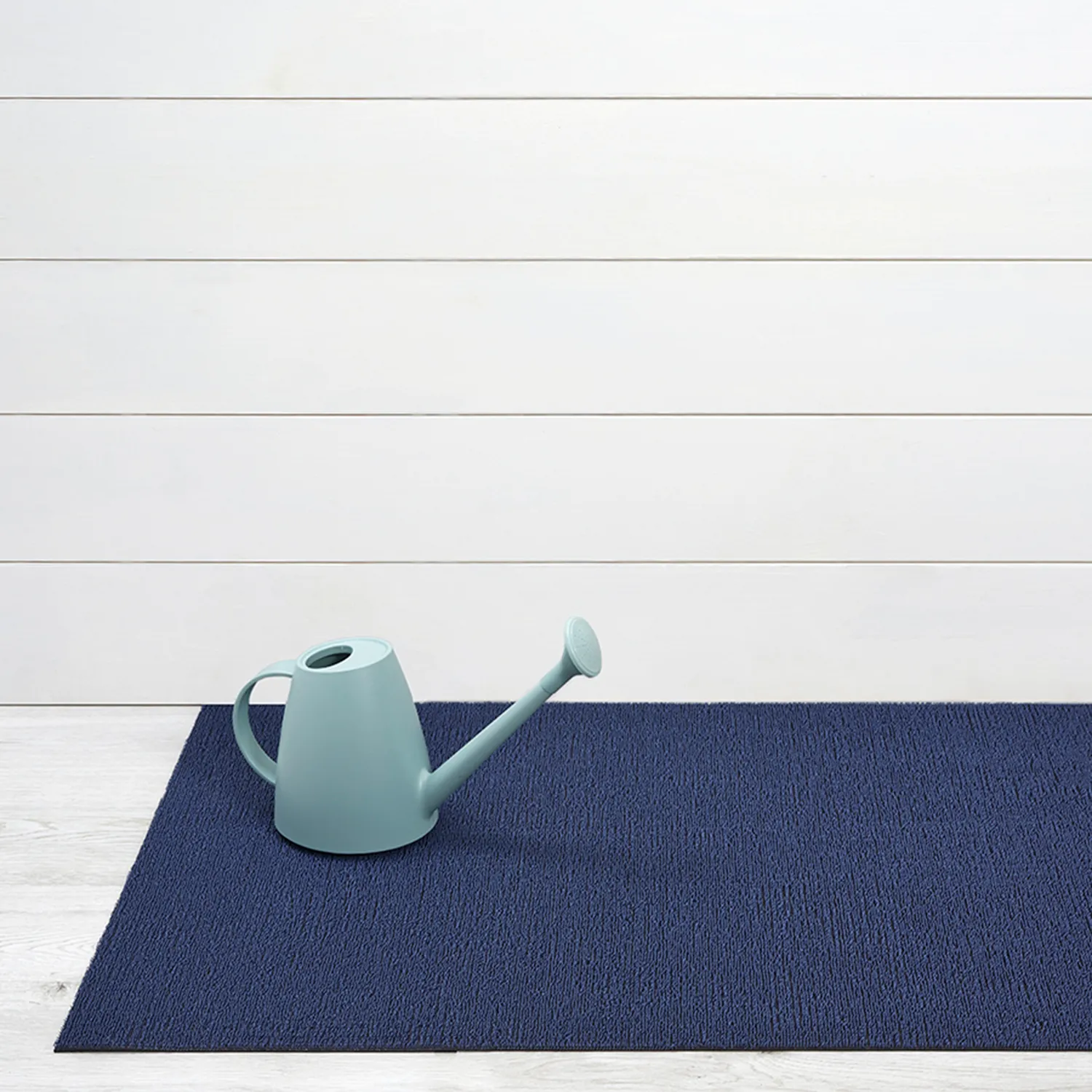 Chilewich Solid Shag Rug, Indigo