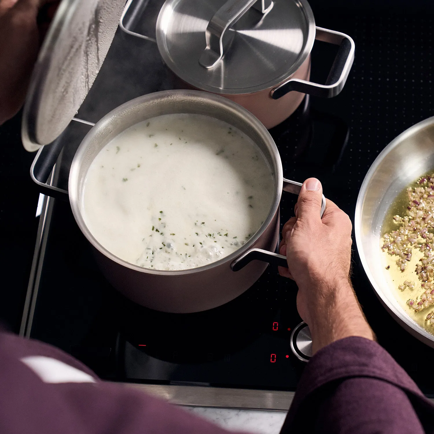 Zwilling Pure Stainless Steel 8-Piece Cookware Set