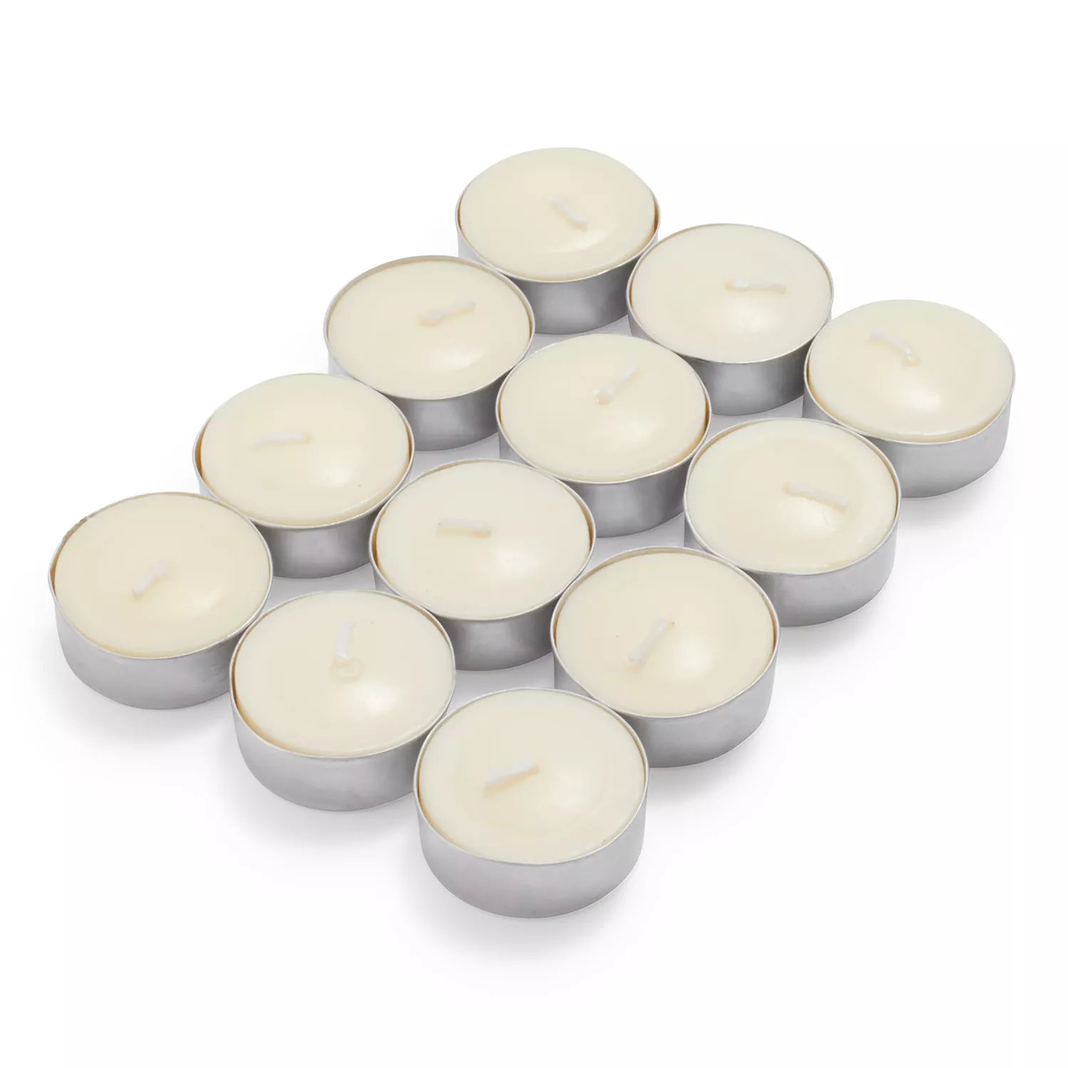Ivory Tealight Candles, Set of 50