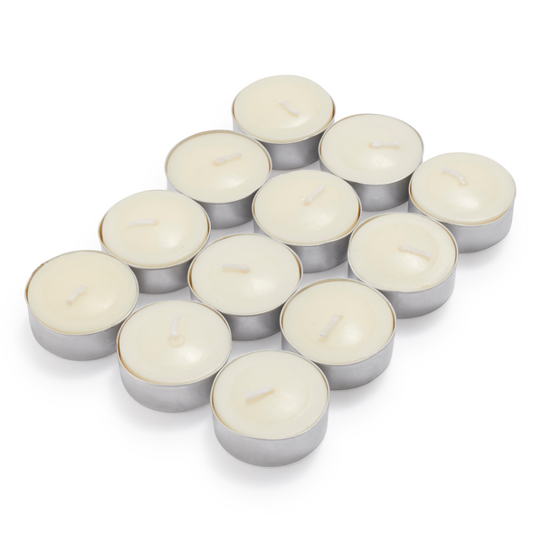 Ivory Tealight Candles, Set of 50