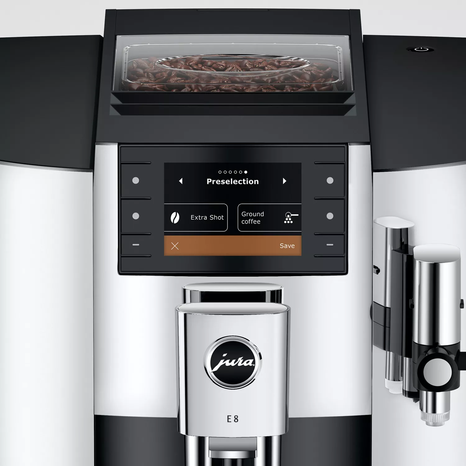 JURA E8 Fully Automatic Coffee Machine