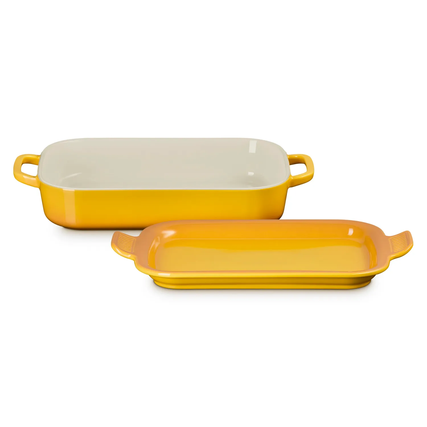 Le Creuset Rectangular Baker with Platter Lid