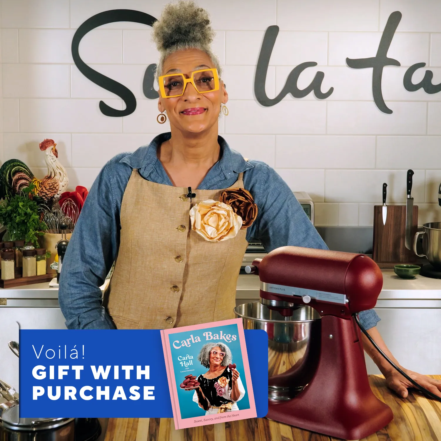 Make & Take: Carla Hall's Lemon Meringue Cake x KitchenAid® + Carla Bakes - image 1