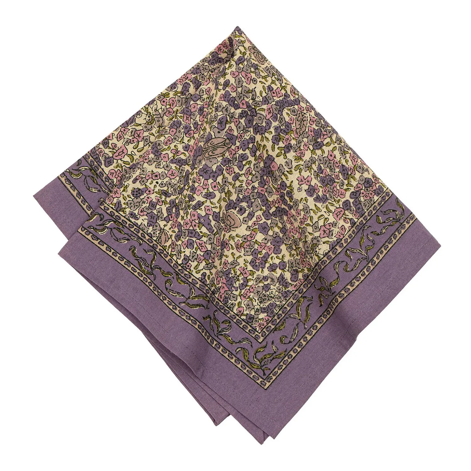 Couleur Nature Lavender Napkins, Set of 6