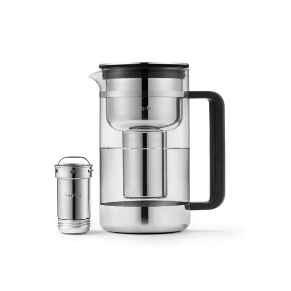 Aarke Glass Water Purifier Pitcher, 1.7L