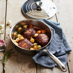 Le Creuset Stainless Steel Saut&#233; Pan
