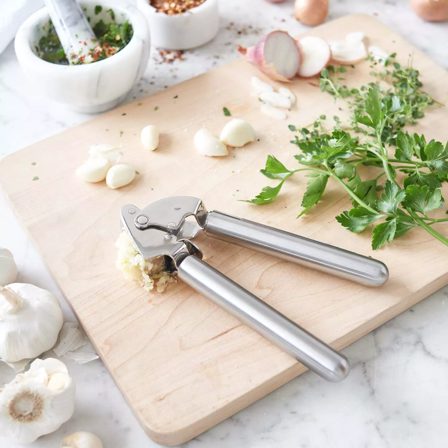 OXO Good Grips Pro Garlic Press - Spoons N Spice