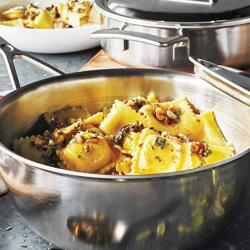 Online Seasonal Squash Ravioli (Eastern Time) I was surprised that my very old Atlas pasta shaper actually worked