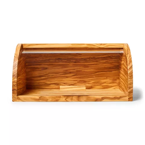 Sur La Table Olivewood Bread Box