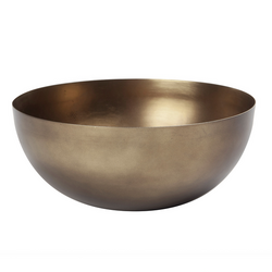 Be Home Galina Bronze Serve Bowl