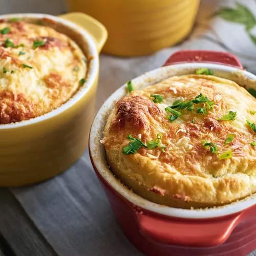 Fresh Corn Soufflés