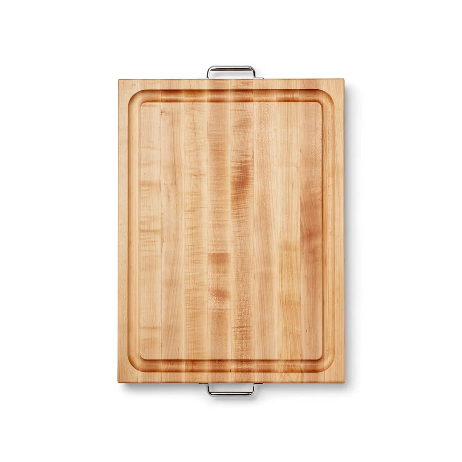 John Boos Maple Edge-Grain Reversible Cutting Board w/ Handles, 24&#34; x 18&#34;