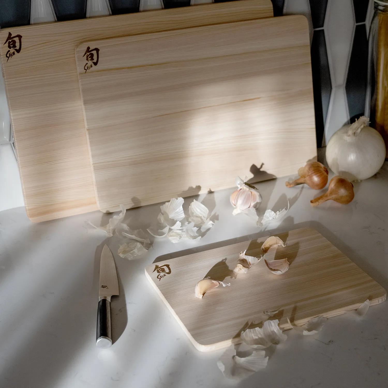 Shun Hinoki Cutting Board