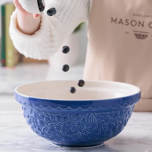 Mason Cash Blueberry Mixing Bowl, 2.85 qt.