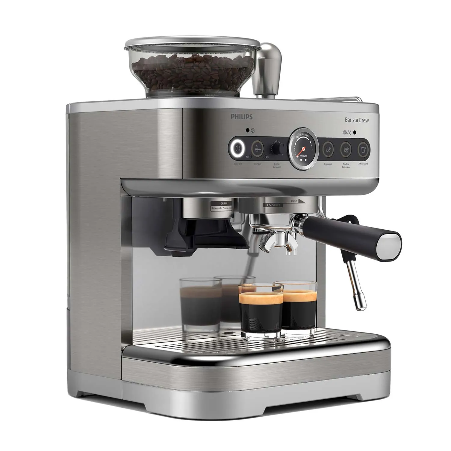 Philips Semi-Automatic 3200 Series Barista Brew Espresso Machine 