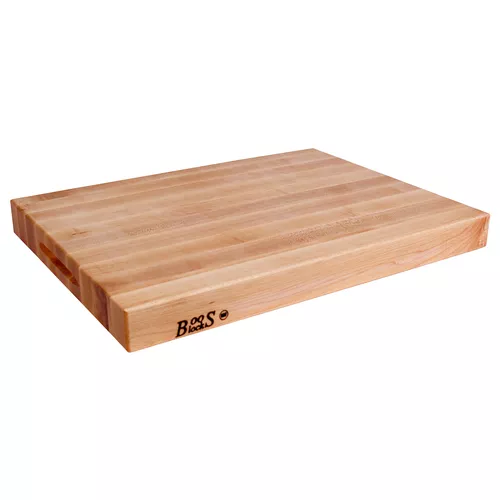 John Boos Maple Edge-Grain Cutting Boards w/ Insert, 2.25" Thick