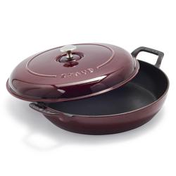 Staub 3.5-qt. Braiser, Nickel Knob Best cookware