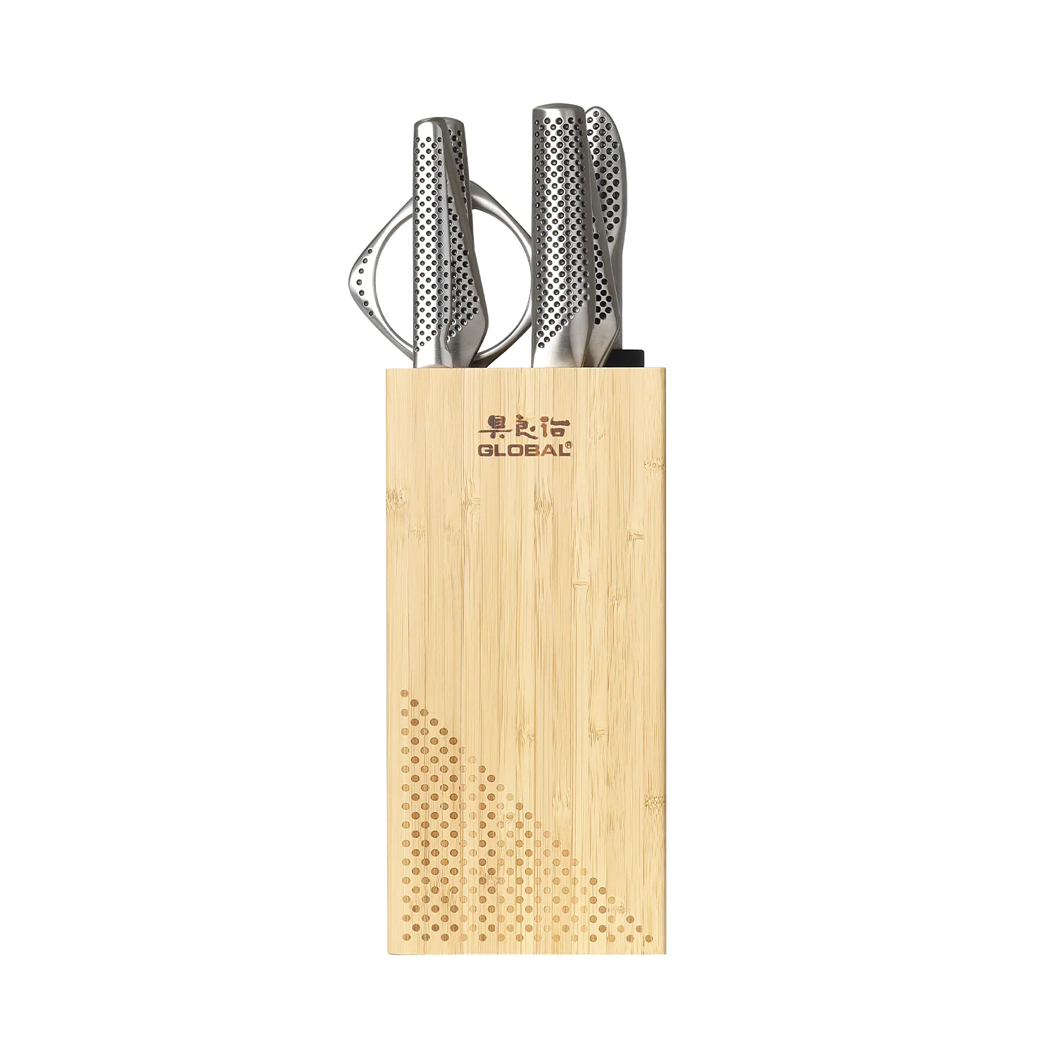 Global Toshi 9-Piece Knife Block Set