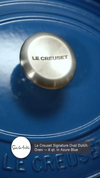 Le Creuset Signature Oval Dutch Oven, 8 qt.