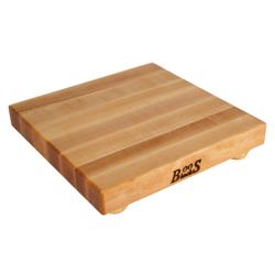 John Boos Maple Edge-Grain Square Serving Boards w/ Feet, 1.5" Thick My sister fell in love with them, so I ended up buying her 2 of them