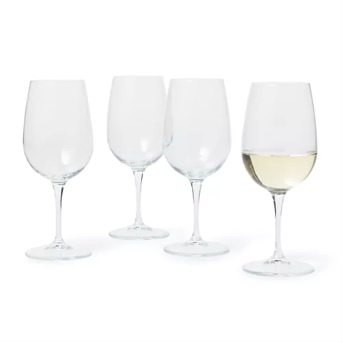 Sur La Table Bistro White Wine Glasses, Set of 4