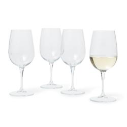 Sur La Table Bistro White Wine Glasses, Set of 4 We love these wine glasses;  They look great and are the only nice ones we