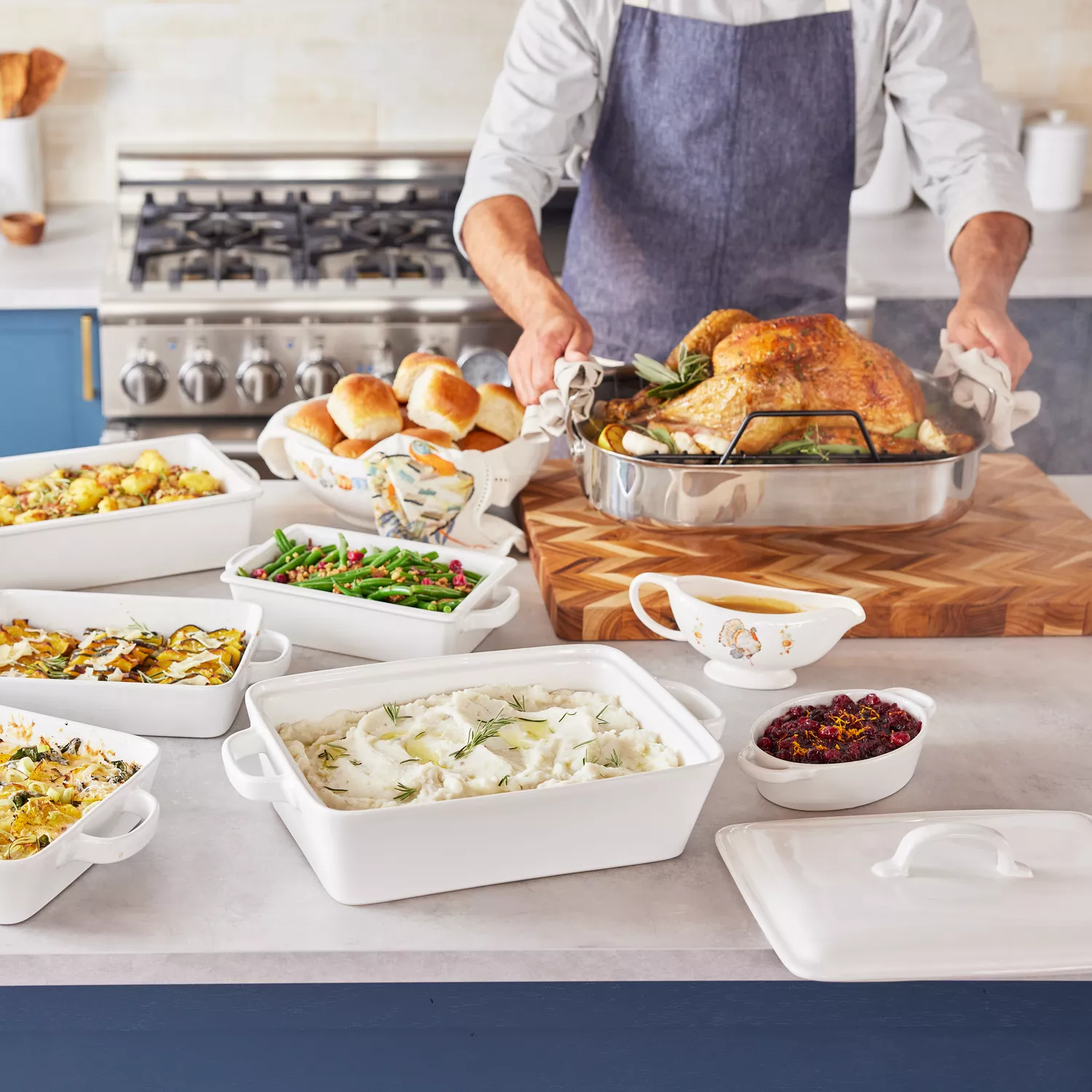 Sur La Table Thanksgiving Turkey Gravy Boat