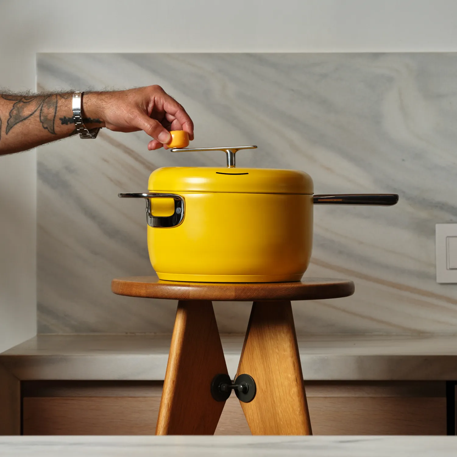 Popsmith Modern Stovetop Popcorn Popper with Buttery Popcorn Kits