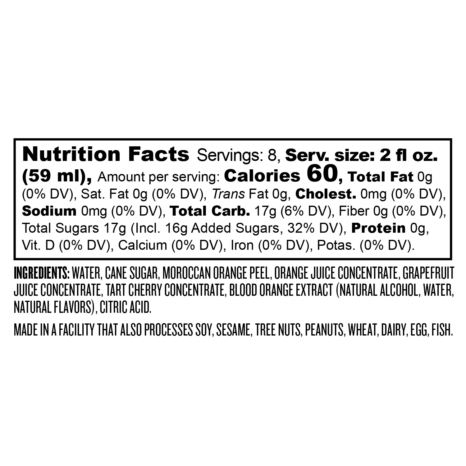 Sur La Table Aperol Spritz Craft Cocktail Concentrate