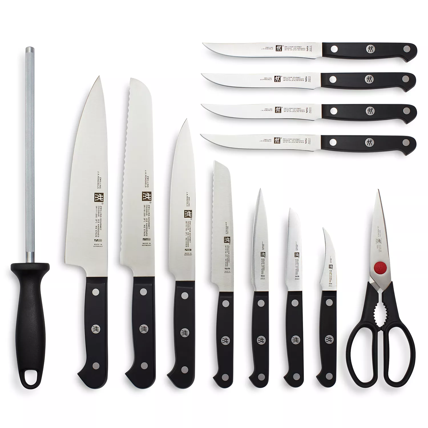 Zwilling J.A. Henckels 14-Piece Gourmet Knife Block