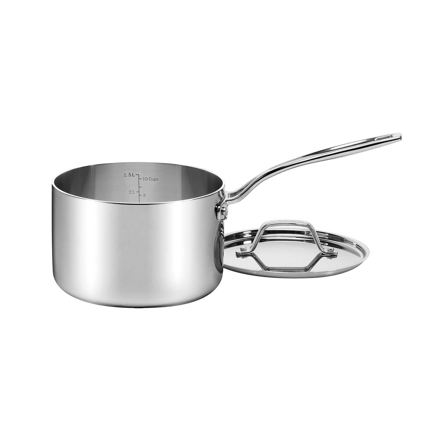 Cuisinart 5-Ply Stainless Steel Saucepan with Lid