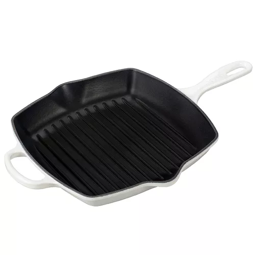 Le Creuset Signature Square Grill, 10.25"