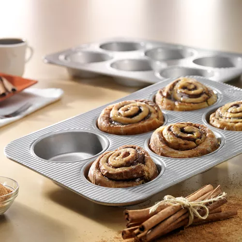 USA Pan Mini Round Cake Pan, 6 Count