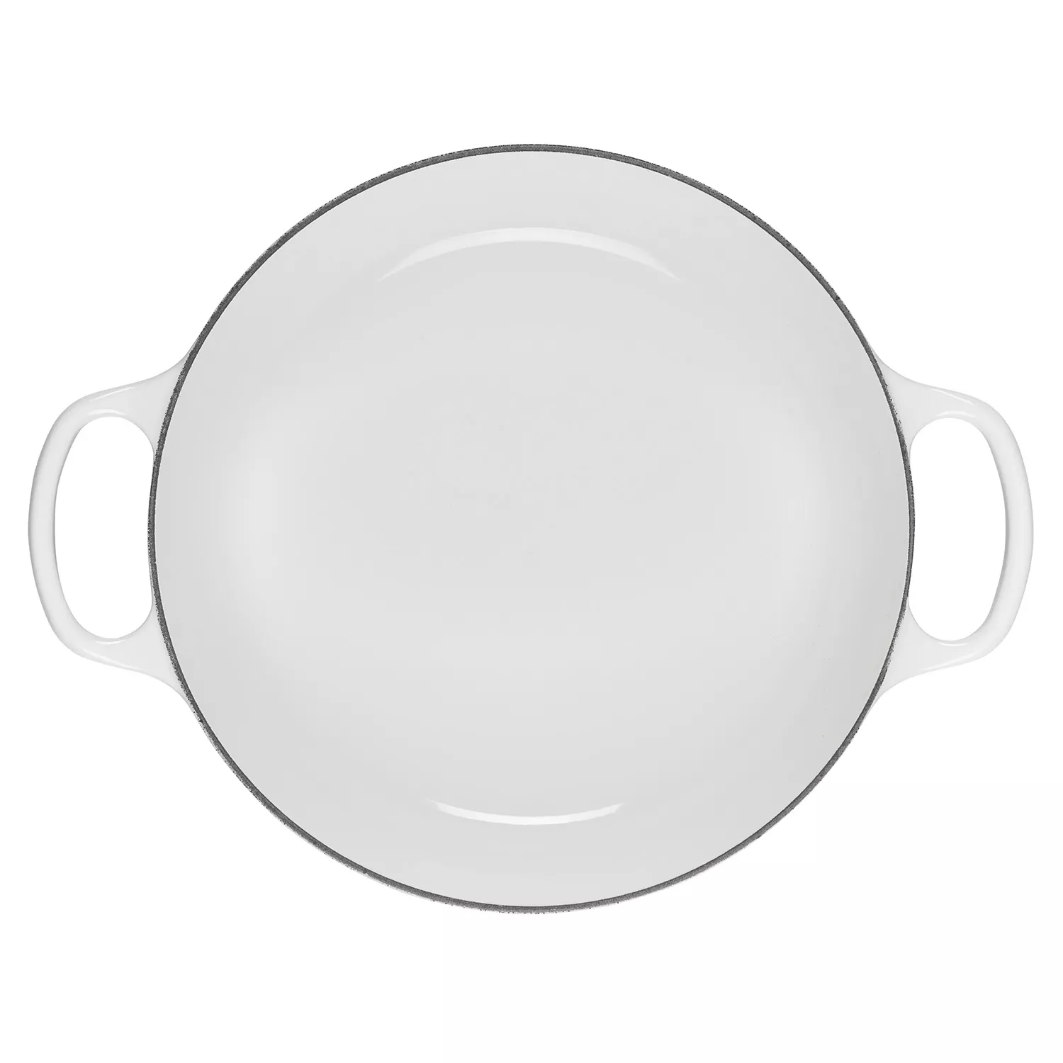 Le Creuset Signature 3.5-Qt. White Enameled Cast Iron Braiser Everyday Pan  + Reviews