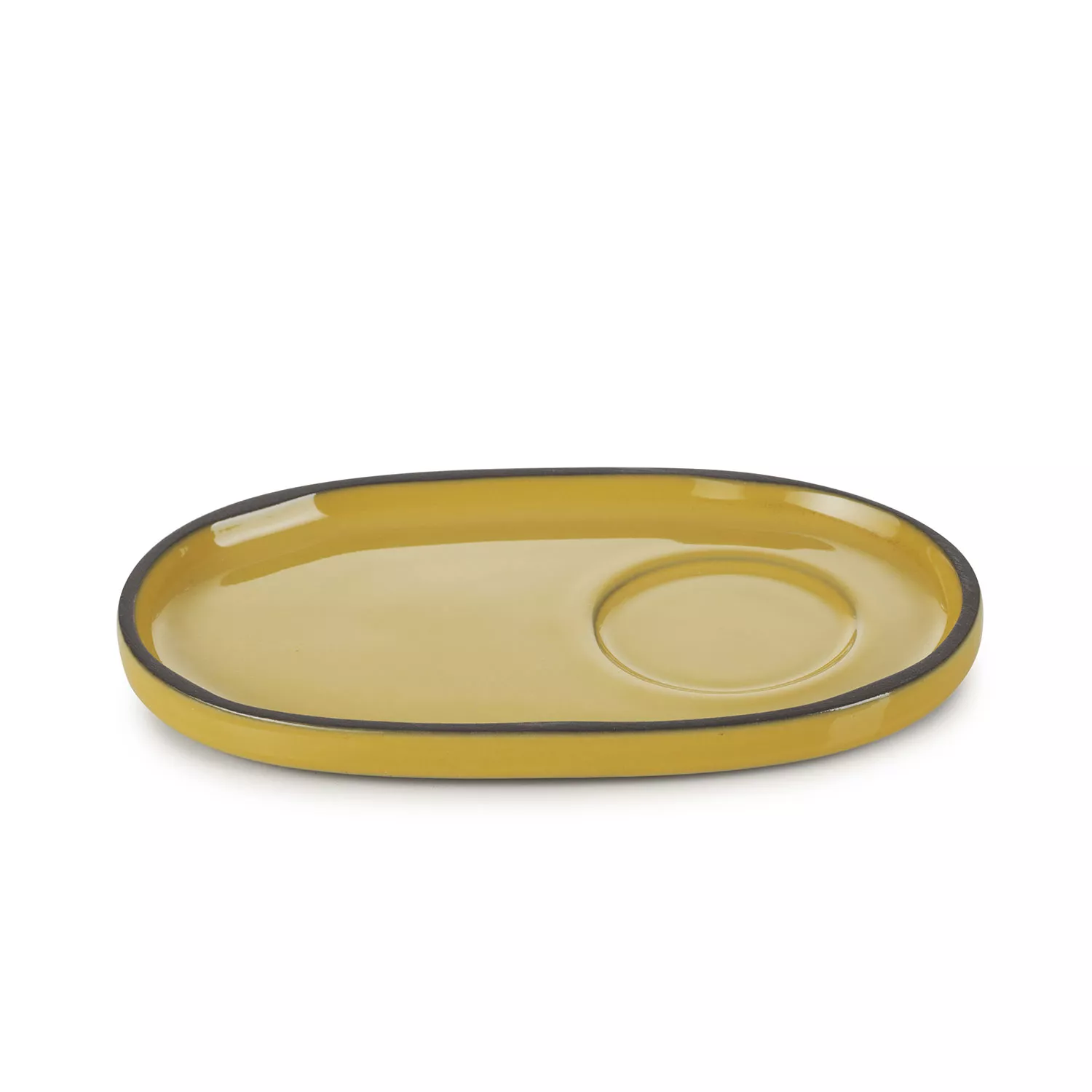 Revol Caractère Saucers, 7", Set of 4