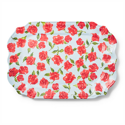 Sur La Table Fairground Rose Melamine Platter