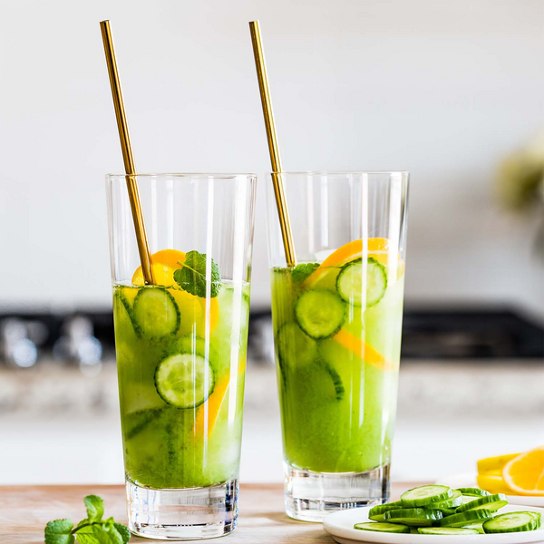 Lemony Cucumber Mint Mocktail
