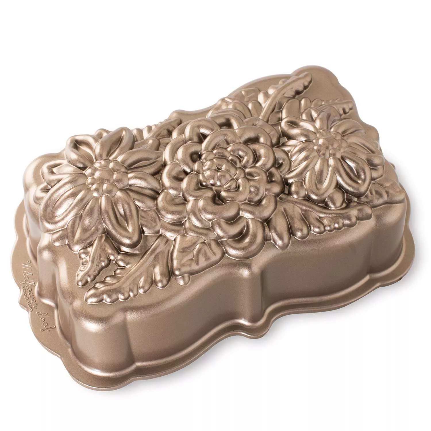 Nordic Ware Holiday Mini Loaf Pan USA Heavy Cast Aluminum New