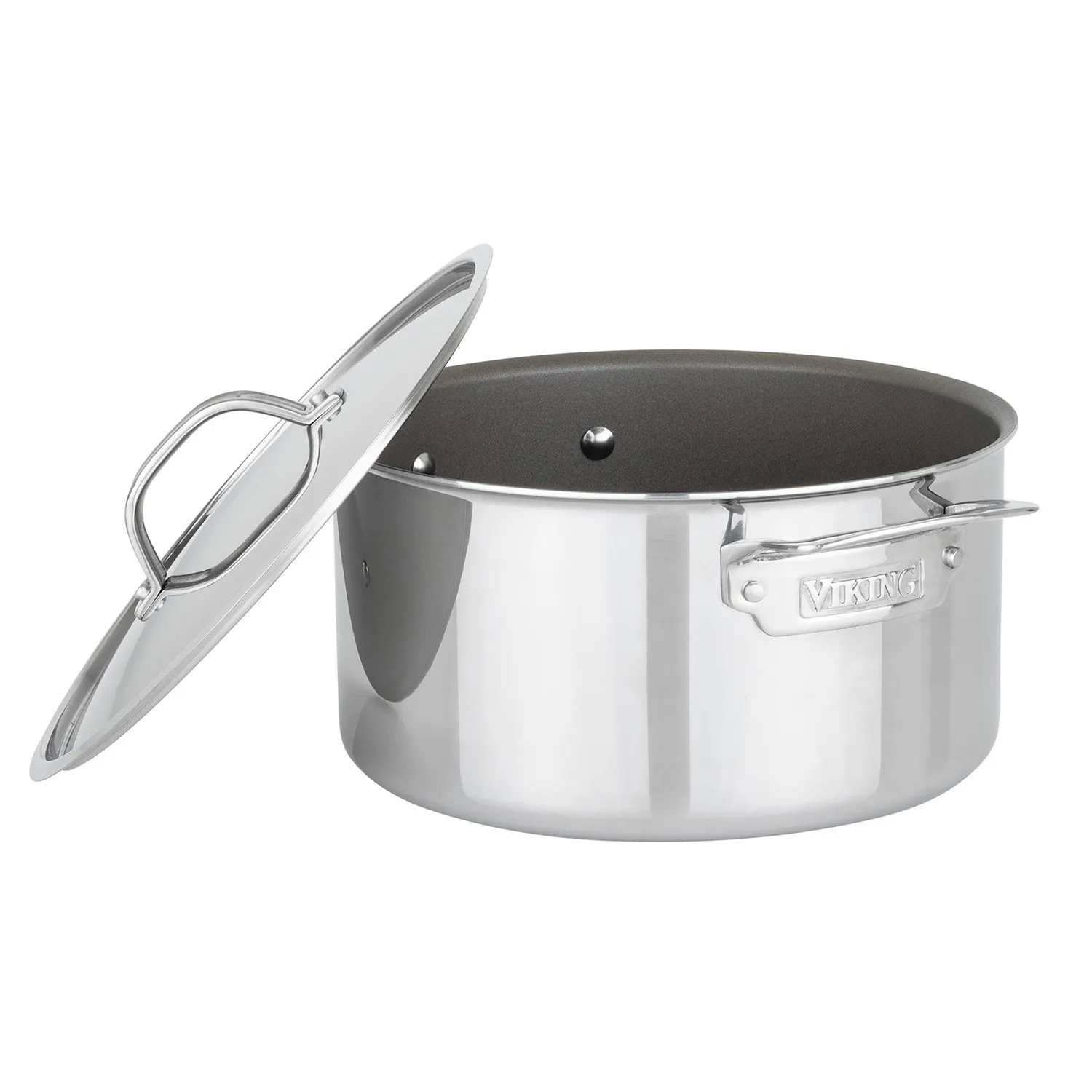 Viking PureGlide Pro 3-Ply Dutch Oven with Glass Lid, 6 qt.